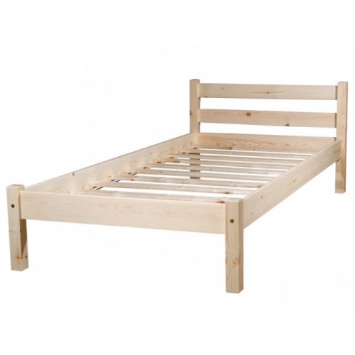 Деревянная односпальная кровать 90х200