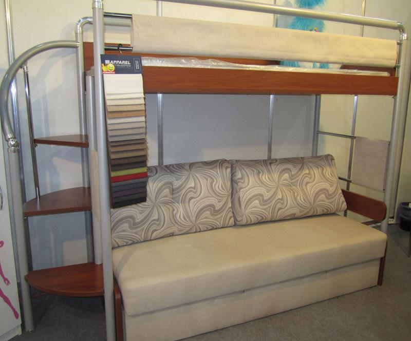 Двухъярусная Кровать С Диваном Внизу Фото