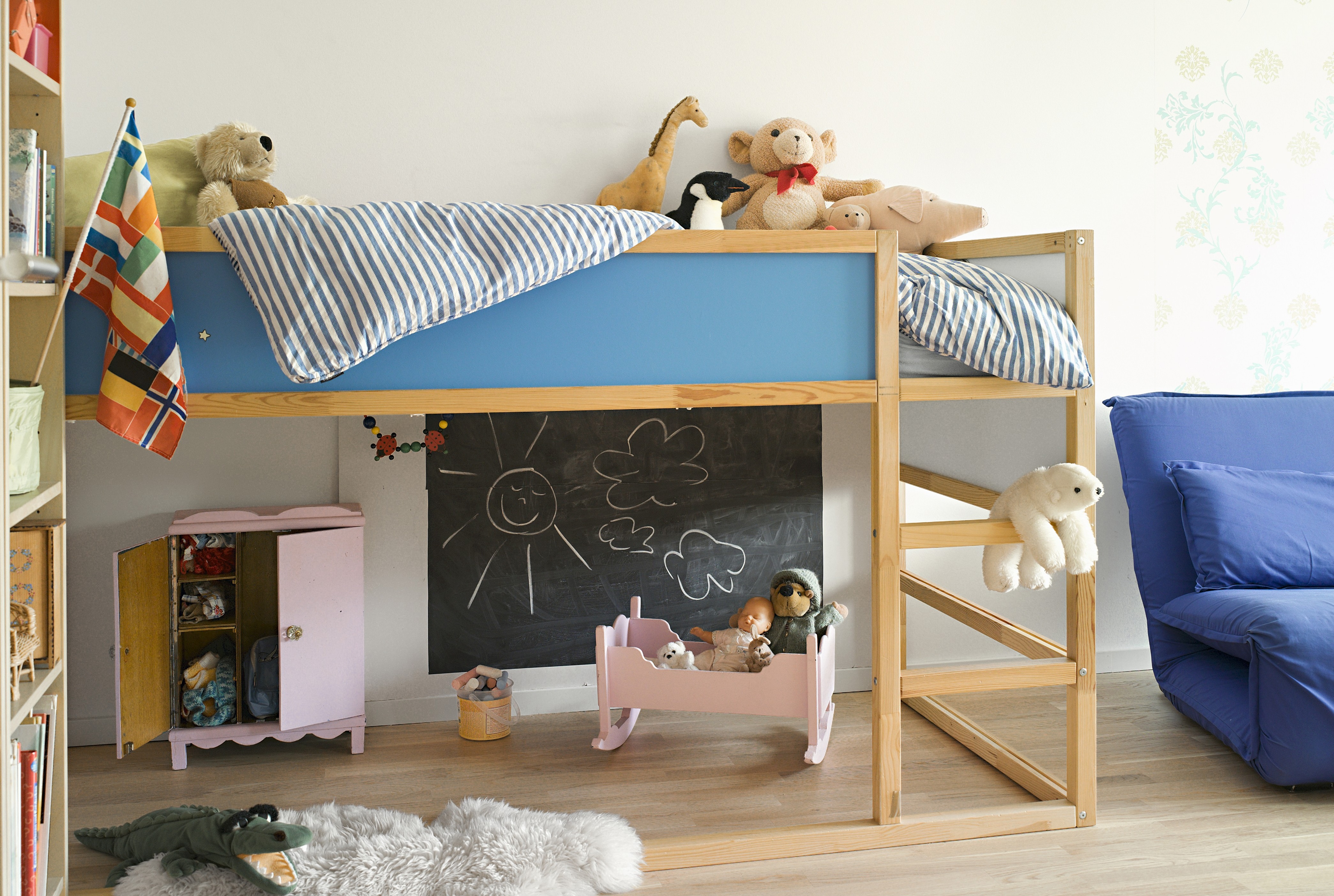 Кровать чердак для дошкольника