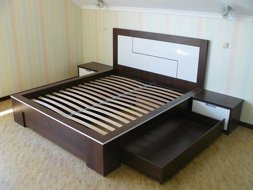 Кровать подиум из МДФ