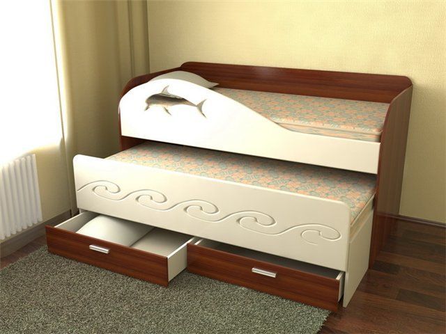 Кровати модели дельфин
