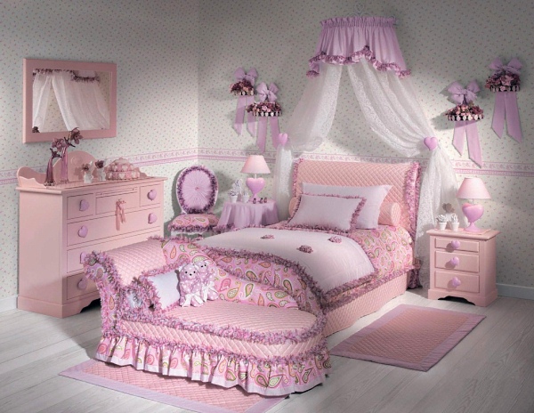 Мебель для спальни девочки