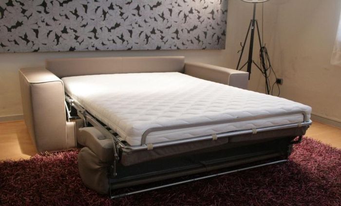 Ортопедический диван кровать в интерьере