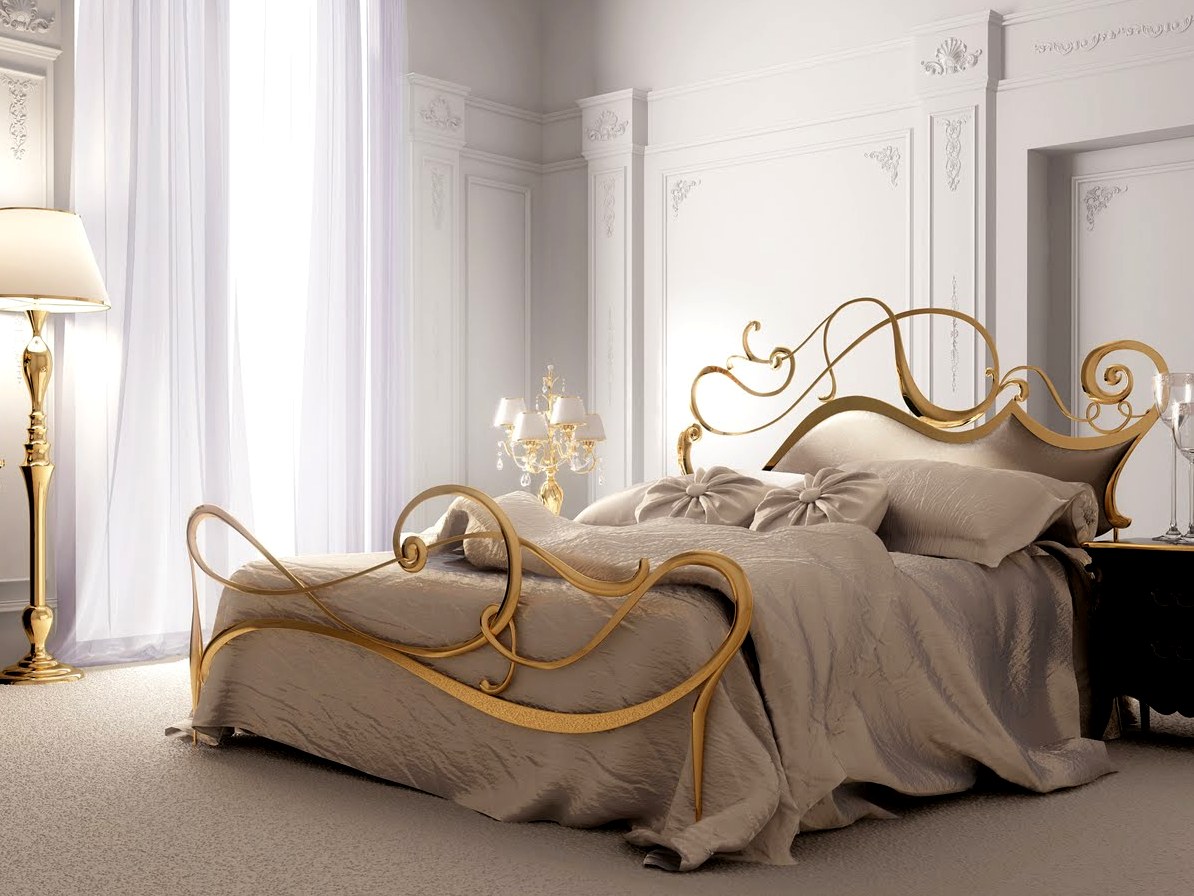 Красивая Двуспальная Кровать Фото