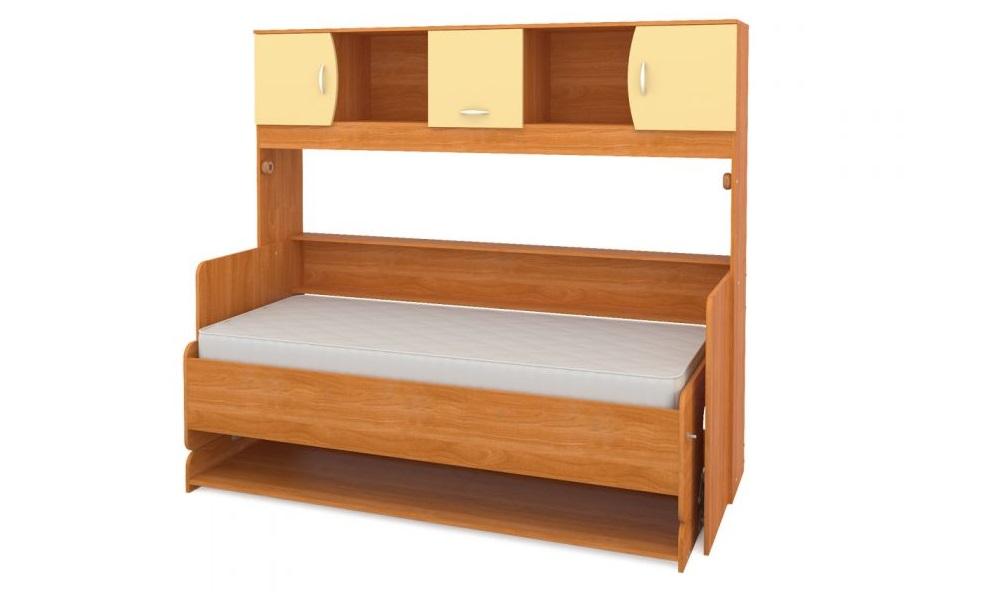 Стол кровать с деревянным коробом