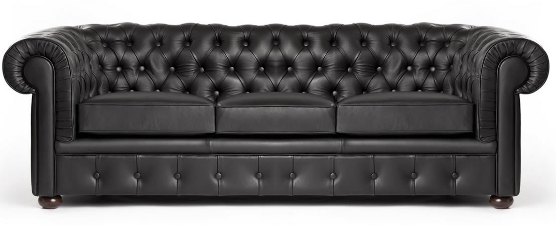 Черный диван