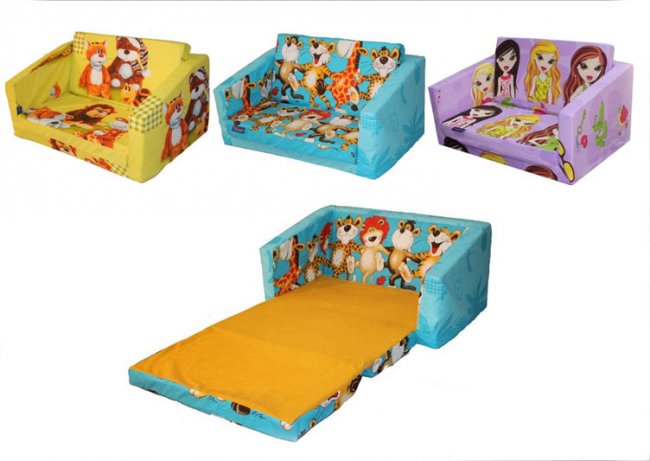 Детские модели диванов
