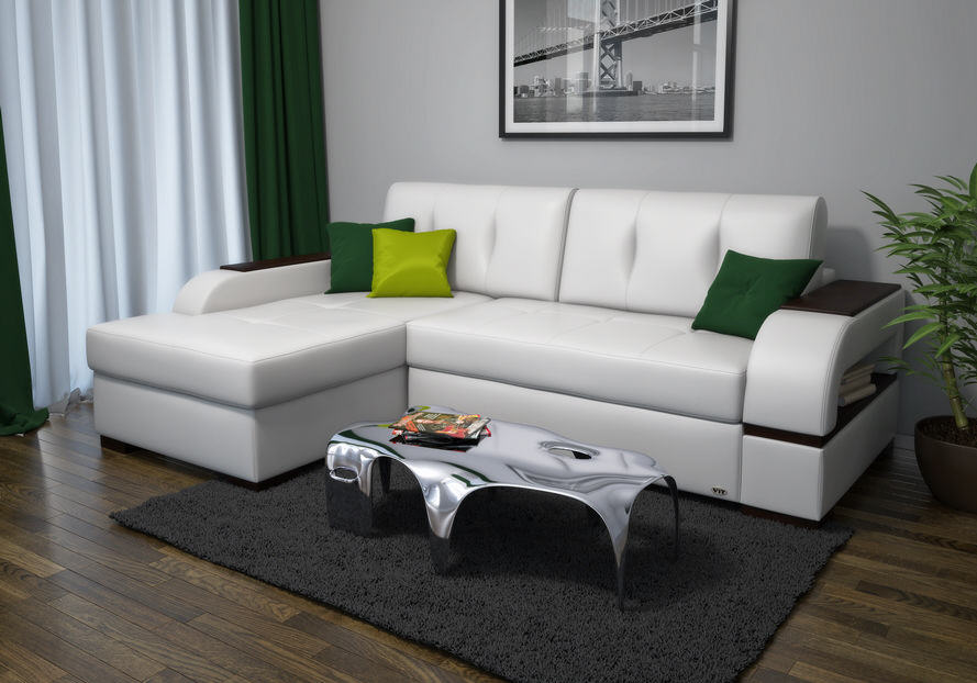 Белый диван Вит мебель