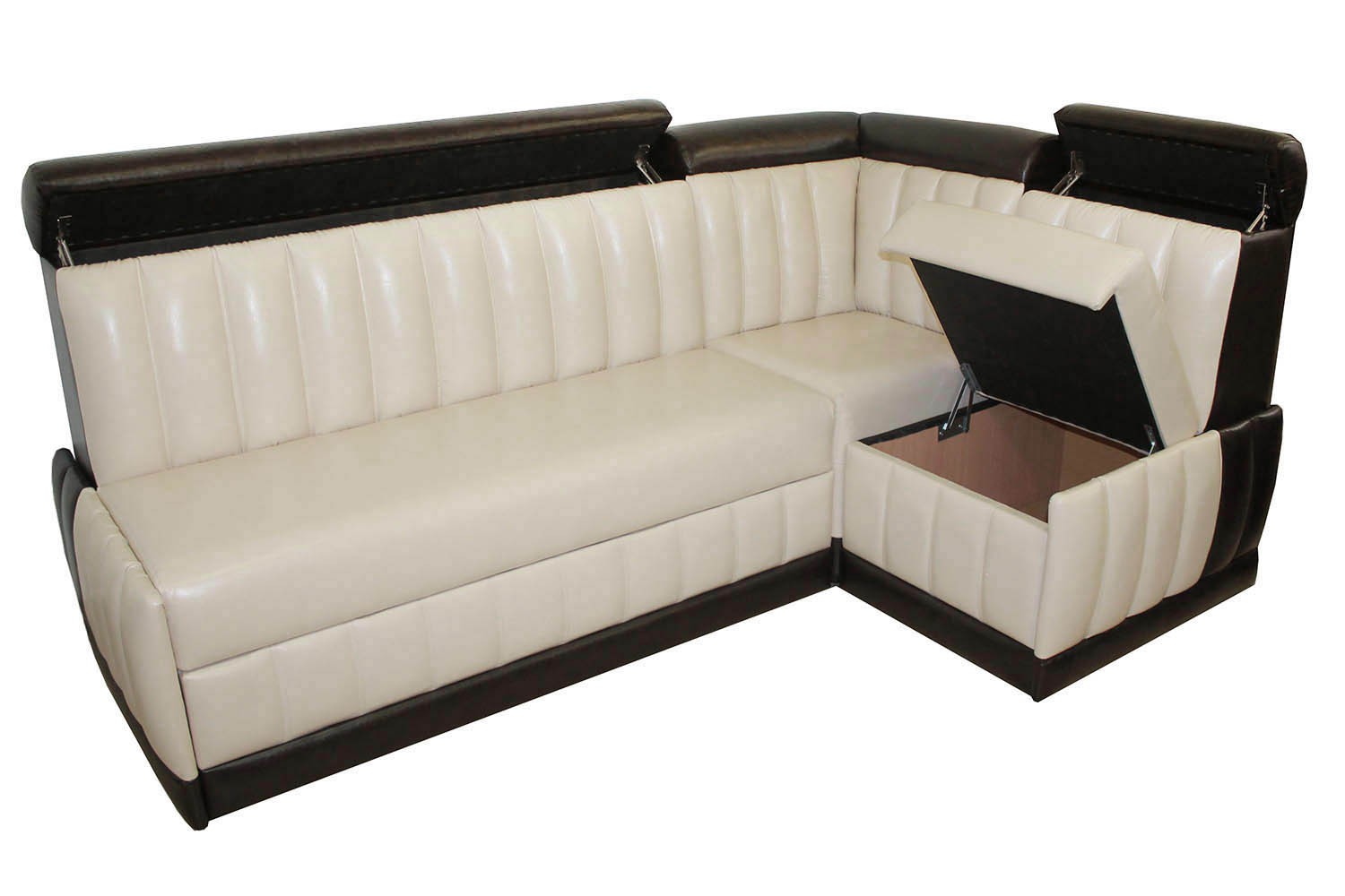 Черно-белый диван