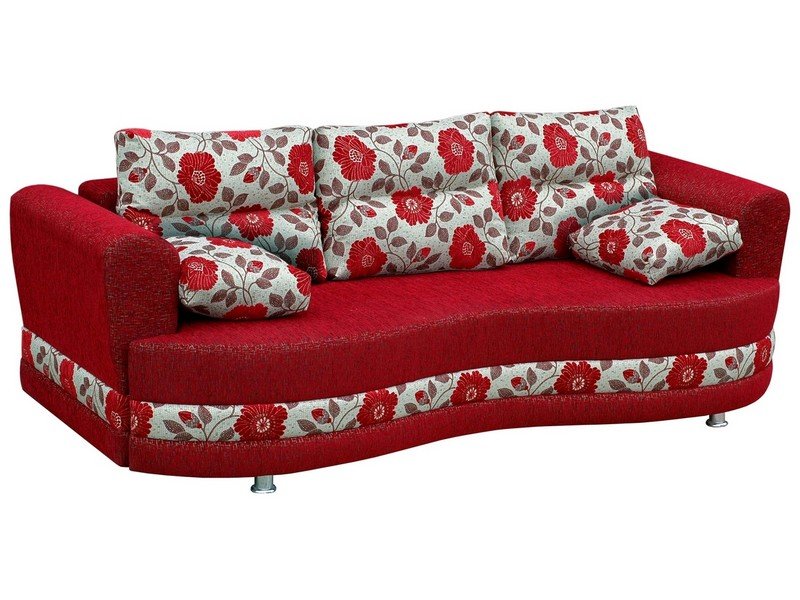 Красный диван еврокнижка