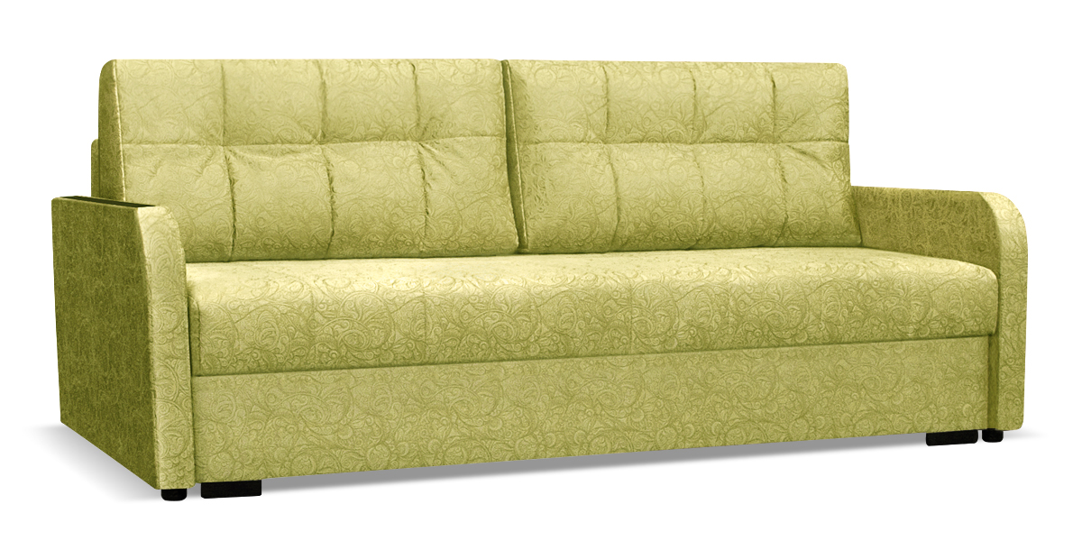 Зеленый диван тик-так
