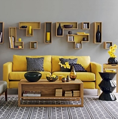 Правила выбора желтого дивана