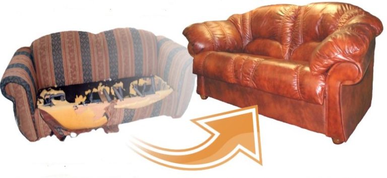 Ремонт диванов на дому замена пружин, технология процесса