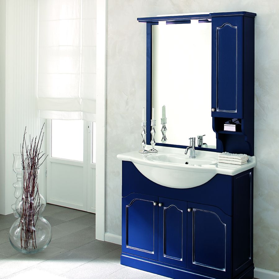 Мебель для ванной комнаты сайт. Мебель для ванной комнаты. Синяя мебель для ванной комнаты. Мойдодыр в ванную комнату. Гарнитур в ванную.