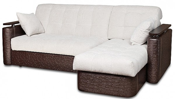 Тканевый угловой диван кровать
