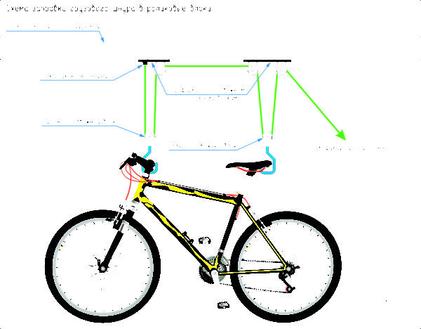 Кронштейн для велосипеда на стену своими руками чертежи